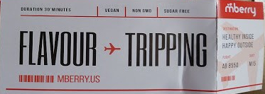 A ticket for "Flavour Tripping"